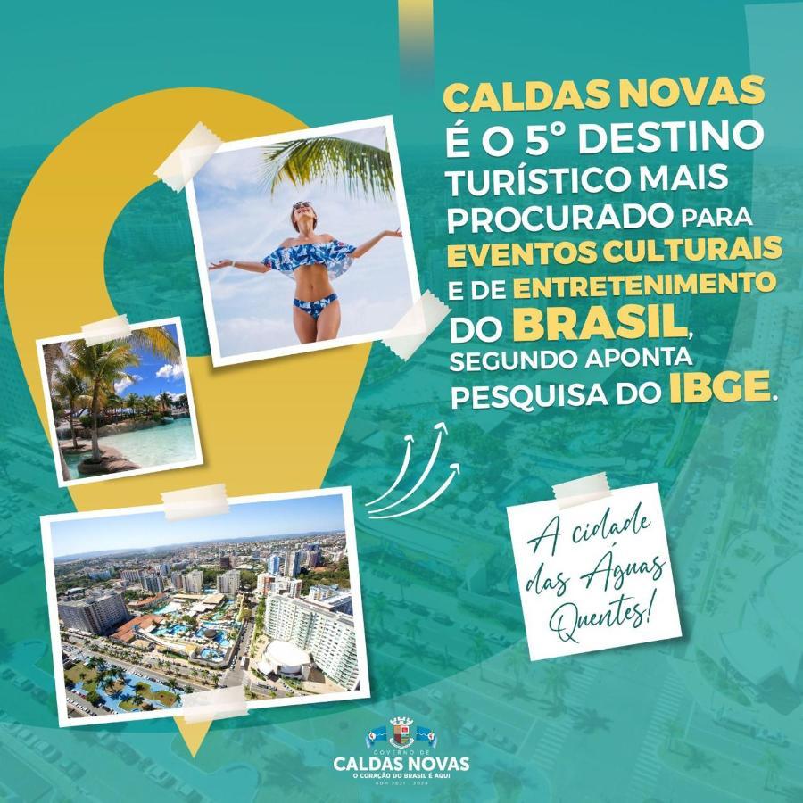 Lacqua Di Roma, Com Fogao Geladeira E Parque Aquatico 24H Caldas Novas Exterior foto